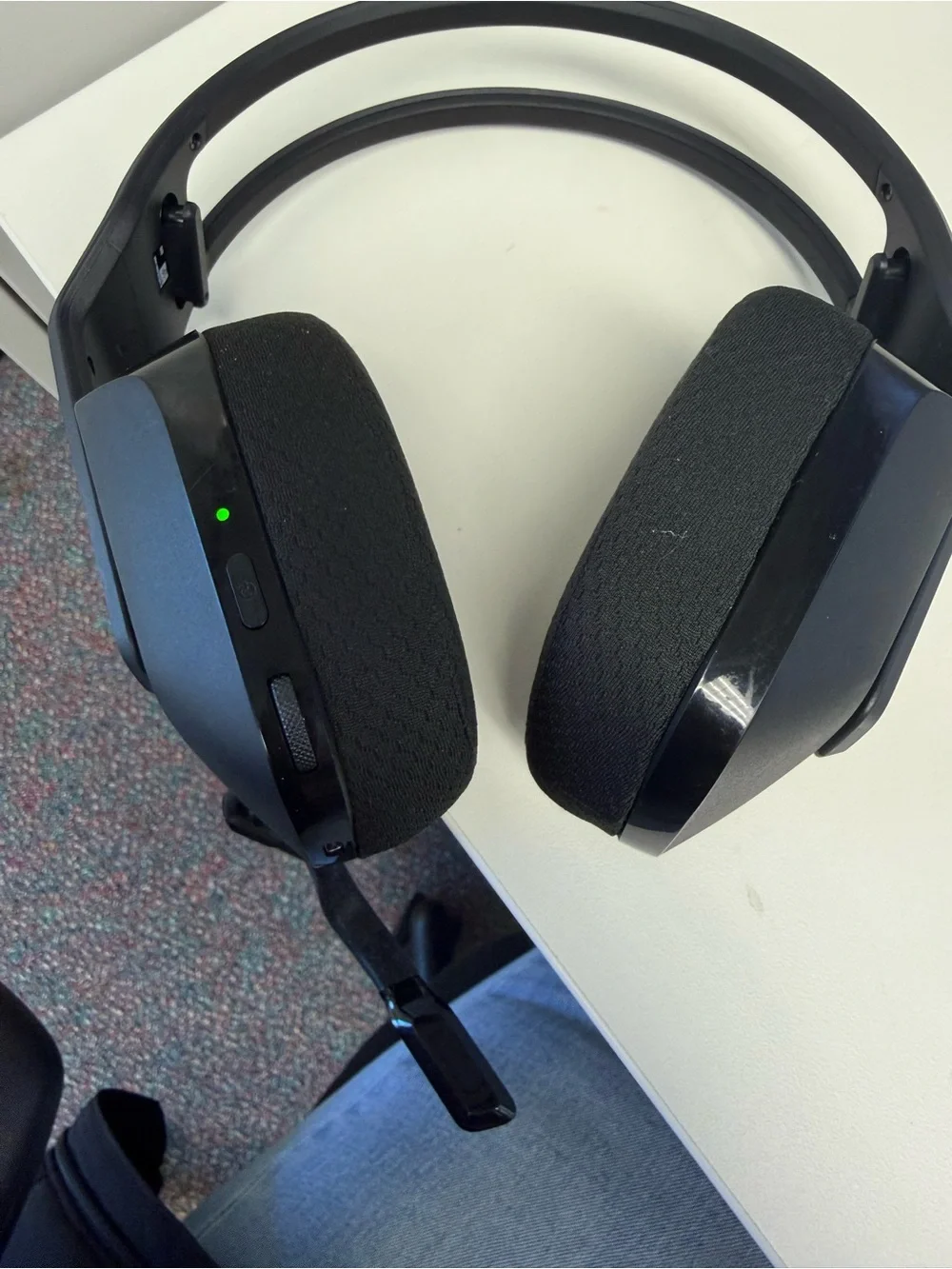 Logitech Black Over-Ear Gaming Headset with Boom Microphone